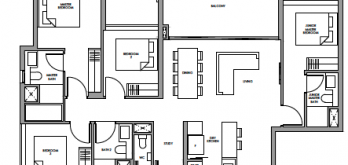 fourth-avenue-residences-floor-plan-4-plus-study-ds1-singapore