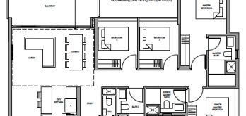 fourth-avenue-residences-floor-plan-4-plus-study-ds3-singapore